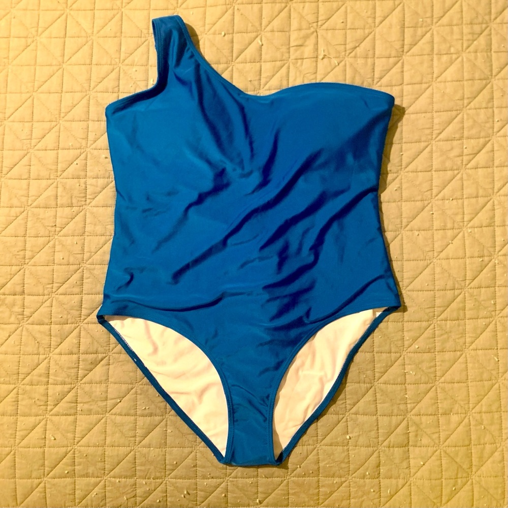 SHEIN One Shoulder One Piece Bathing Suit